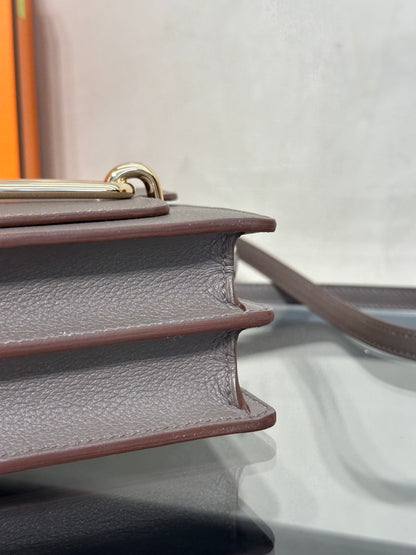 HERMES Mini Roulis - Etain 8F 錫器灰香檳金 Z