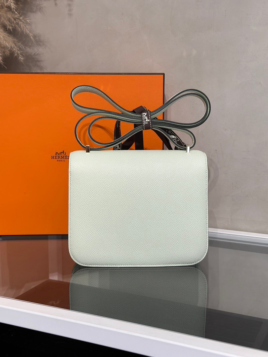 HERMES Mini Constance 19 - Vert Fizz 0S 氣泡綠香檳金 B