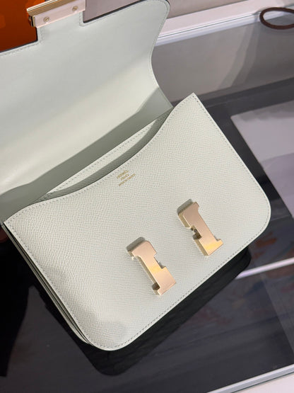 HERMES Mini Constance 19 - Vert Fizz 0S 氣泡綠香檳金 B