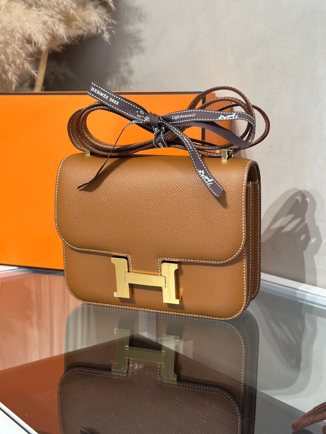HERMES Mini Constance 19 - Gold 37 金棕金 Z