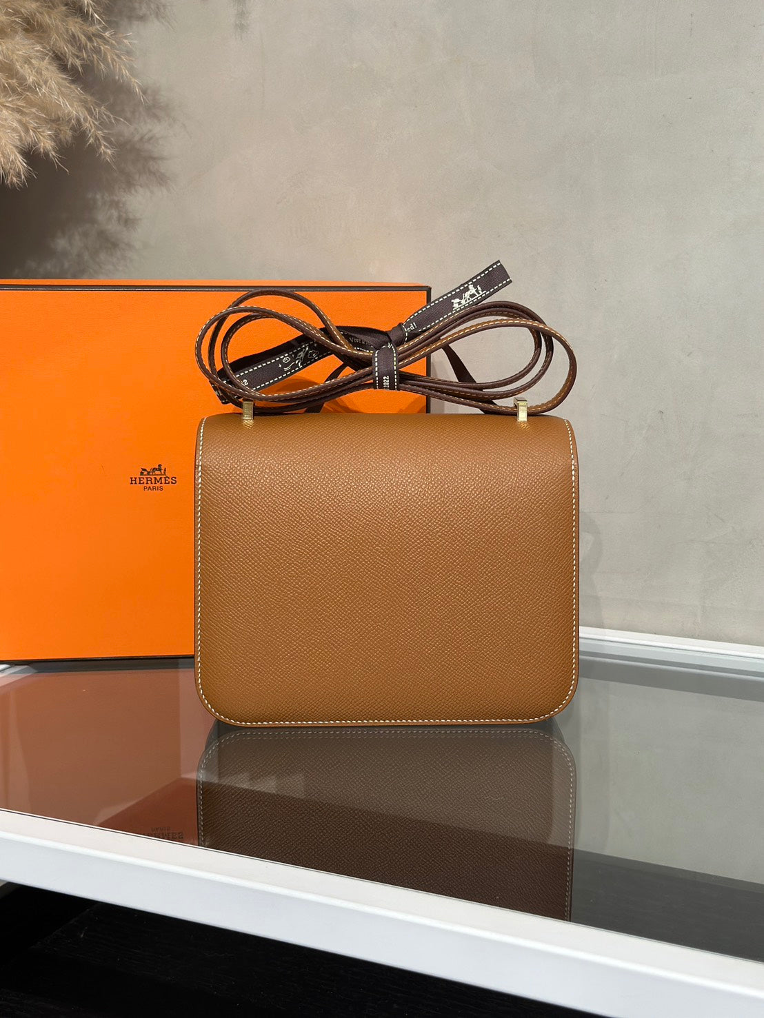 HERMES Mini Constance 19 - Gold 37 金棕金 Z