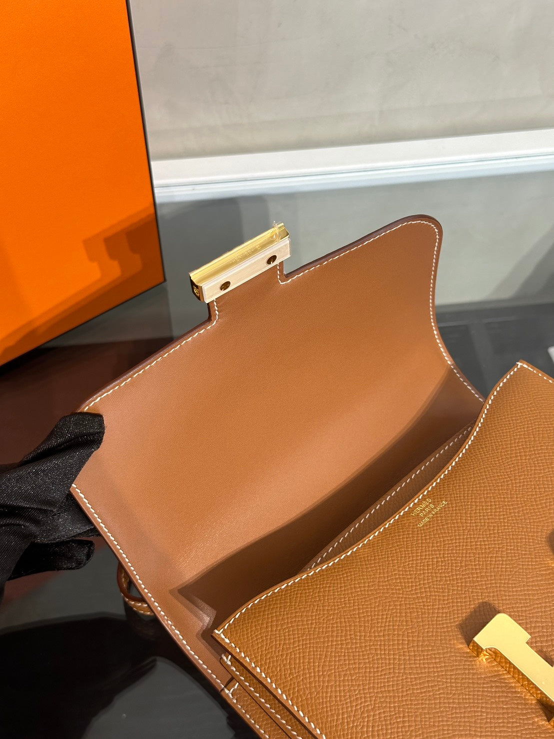 HERMES Mini Constance 19 - Gold 37 金棕金 Z