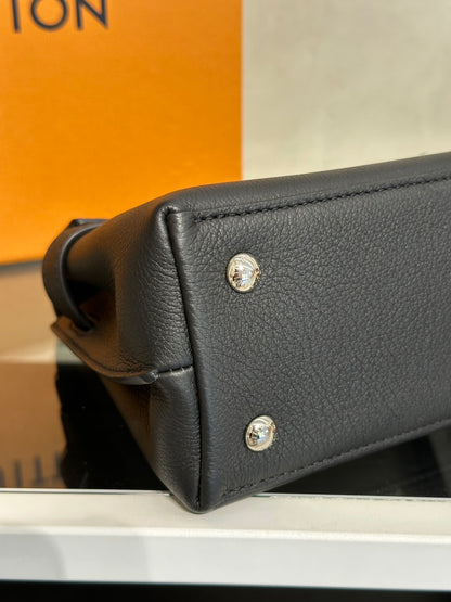 LOUIS VUITTON LockMe Ever - Mini黑銀