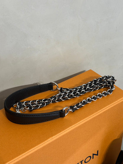 LOUIS VUITTON LockMe Ever - Mini黑銀