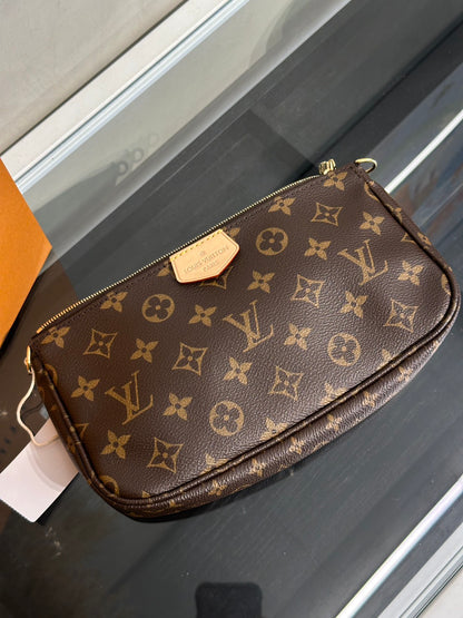 LOUIS VUITTON 五合一麻將包 - 粉
