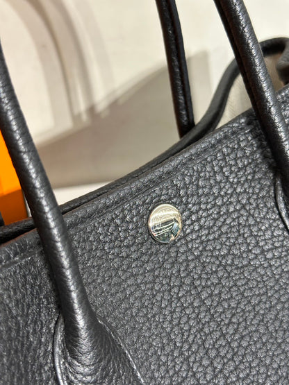 HERMES Garden Party 30 - Noir 黑 B