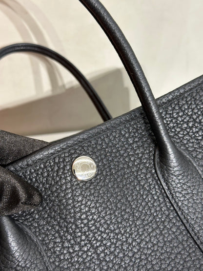 HERMES Garden Party 30 - Noir 黑 B