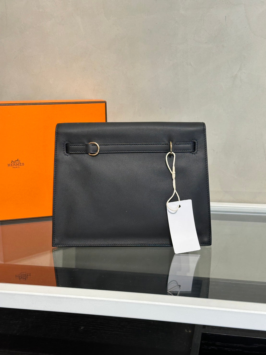 HERMES Kelly danse ll - Noir 89 黑玫瑰金 U