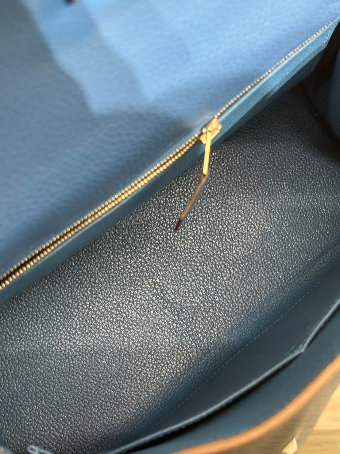 HERMES Kelly 28 - Bleu Zellige I7 琉璃藍銀 🄾