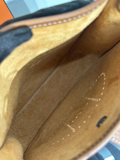HERMES Mini Evelyne - Gold 37 金棕金 W