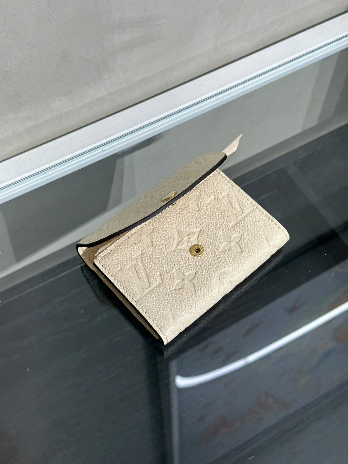 LOUIS VUITTON Rosalie雙折零錢包 - 白