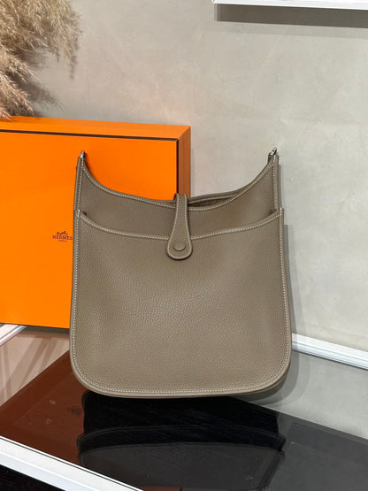 HERMES Evelyne 29 - Etoupe 18 大象灰銀 G
