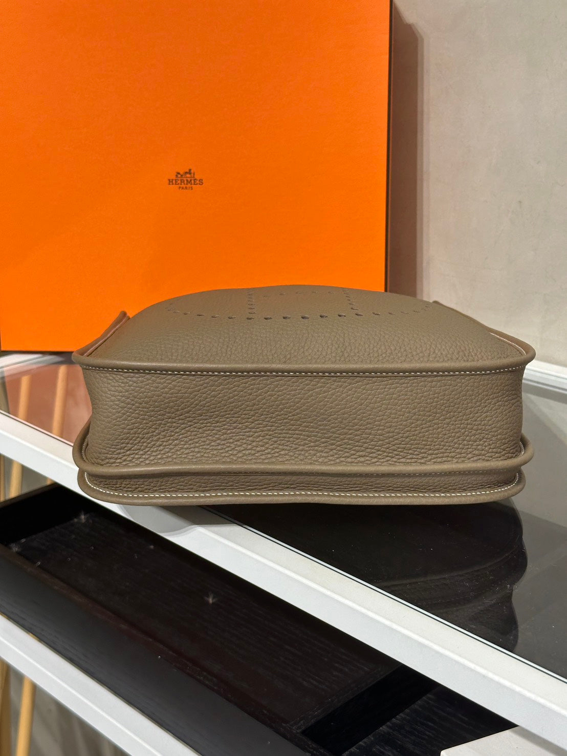 HERMES Evelyne 29 - Etoupe 18 大象灰銀 G