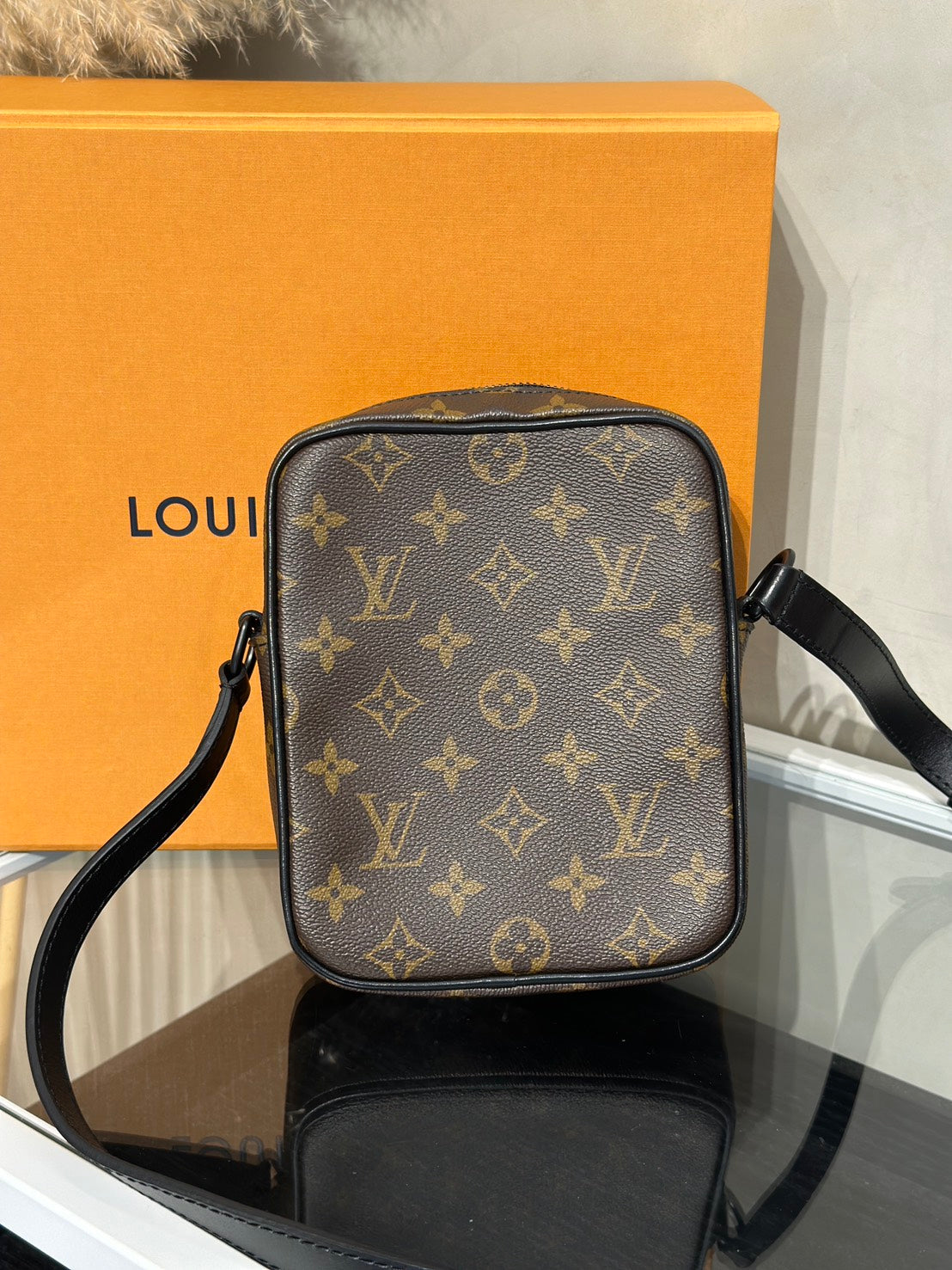 LOUIS VUITTON Christopher老花相機包
