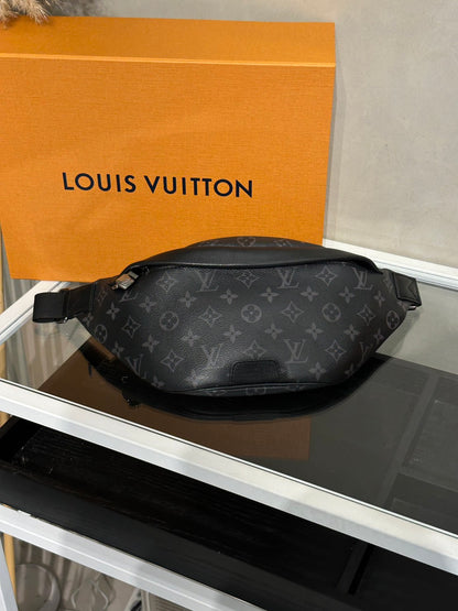 LOUIS VUITTON Discovery 腰包 - PM灰老花