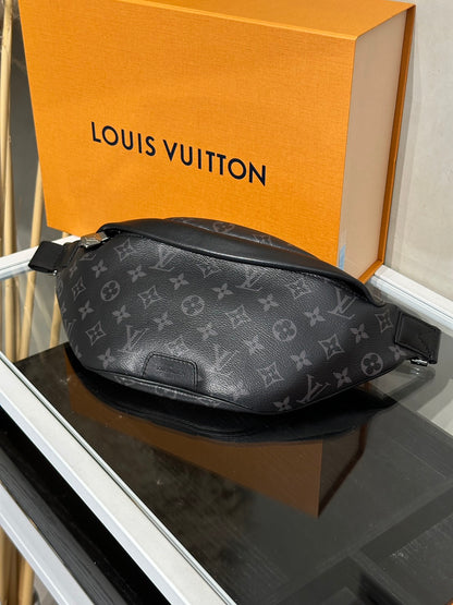 LOUIS VUITTON Discovery 腰包 - PM灰老花