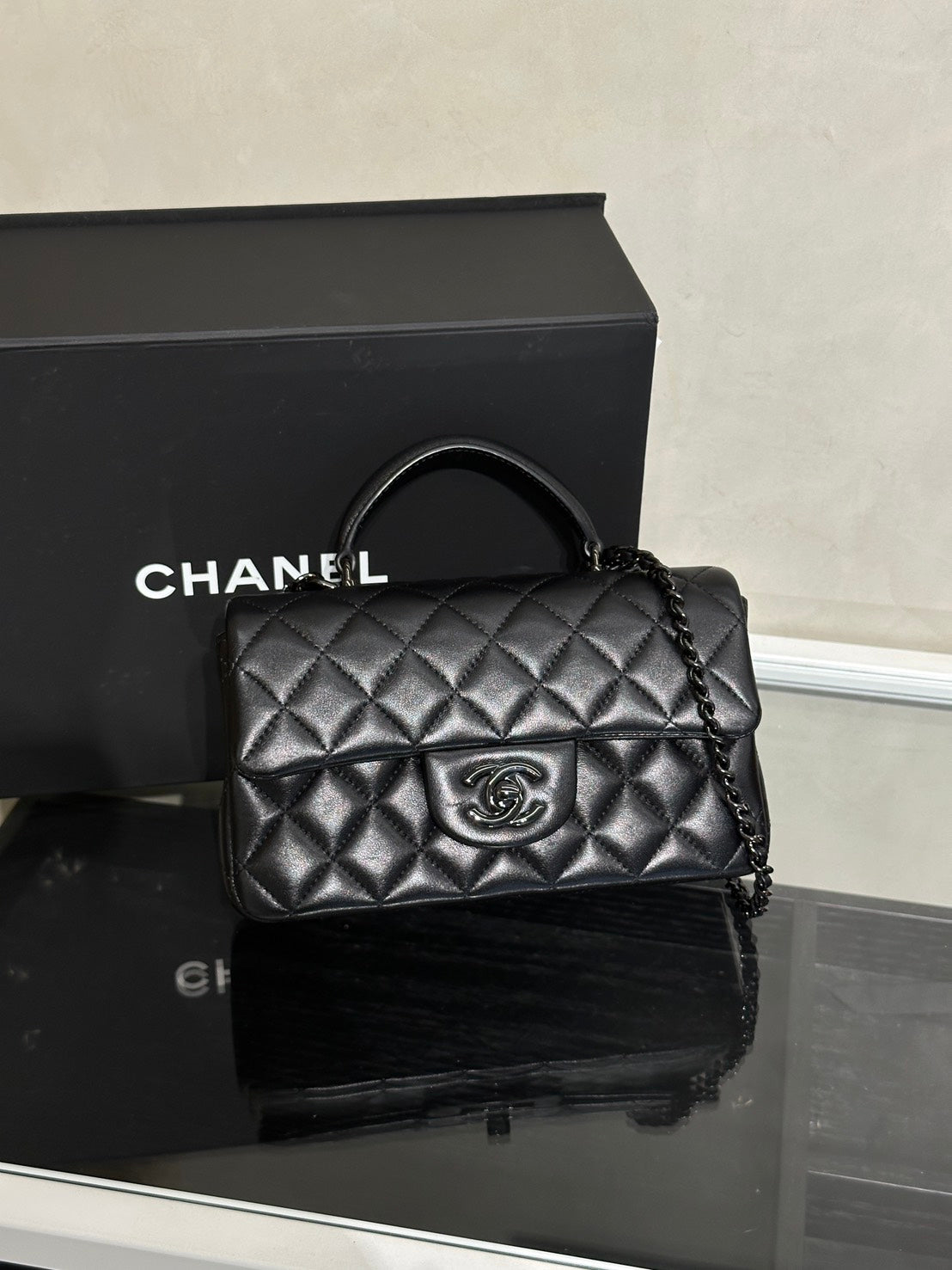 CHANEL Handle Mini CF20 - So Black
