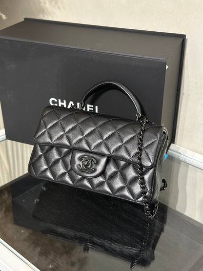 CHANEL Handle Mini CF20 - So Black