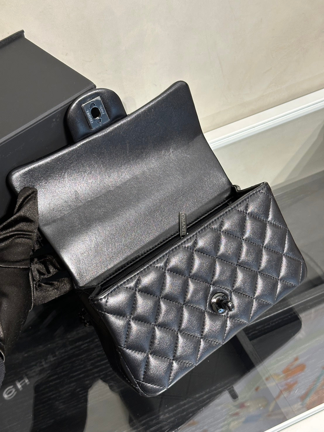 CHANEL Handle Mini CF20 - So Black