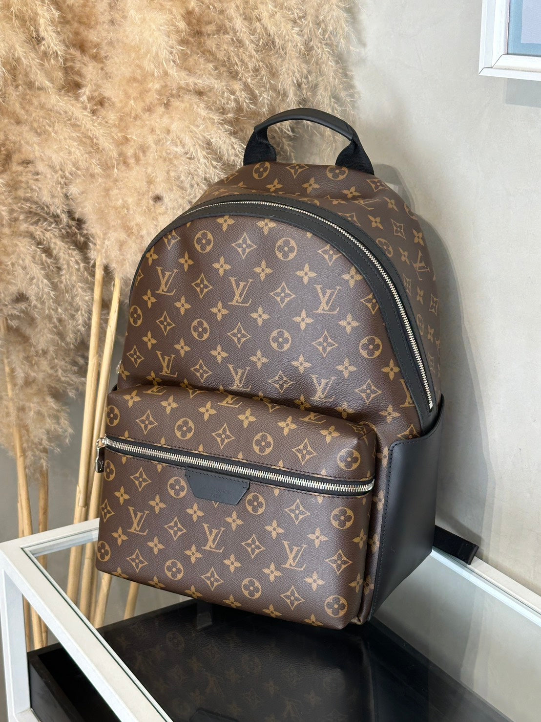 LOUIS VUITTON Discovery後背包 - PM老花
