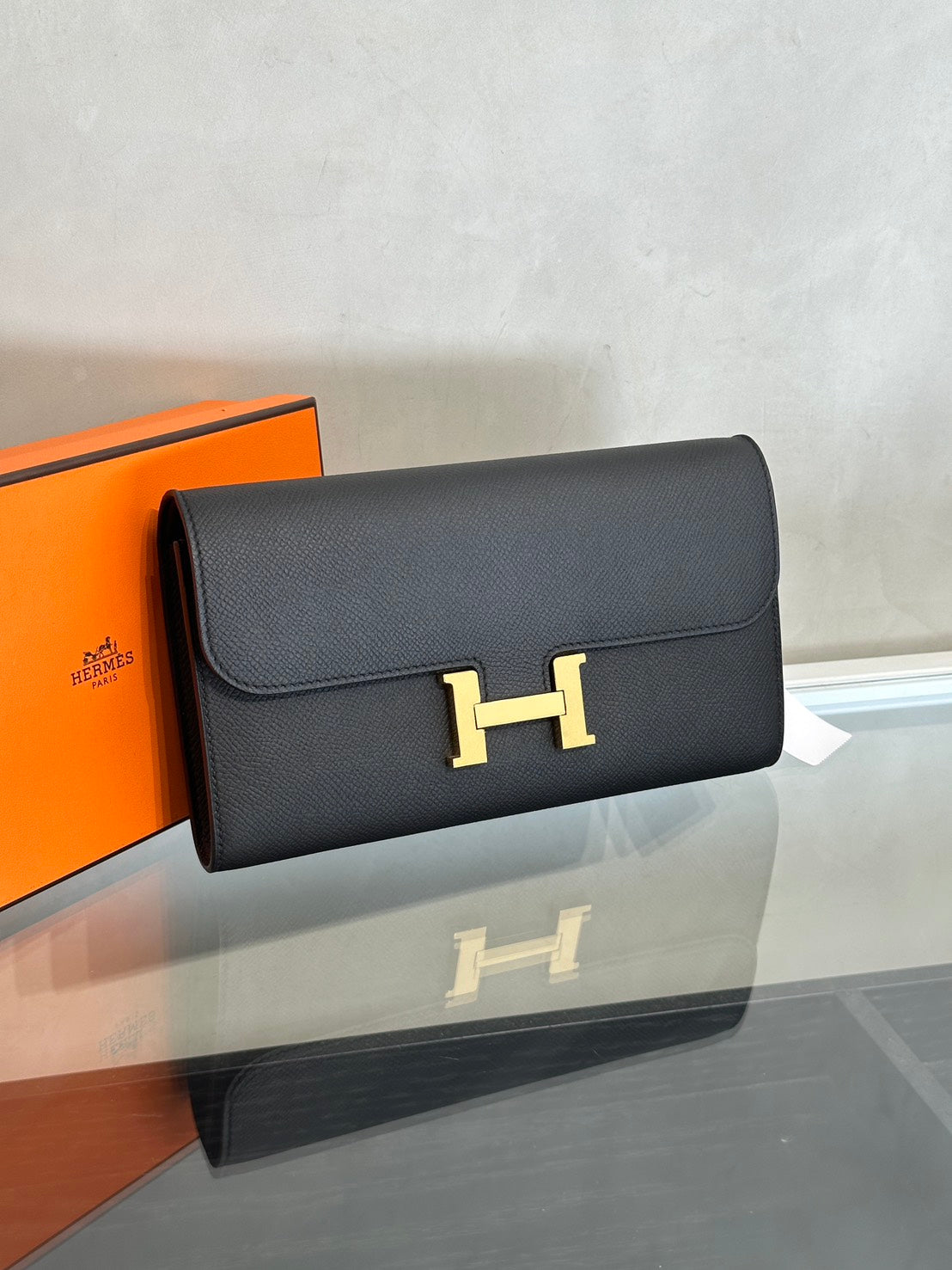 HERMES Constance To Go - Noir 89 黑金 B