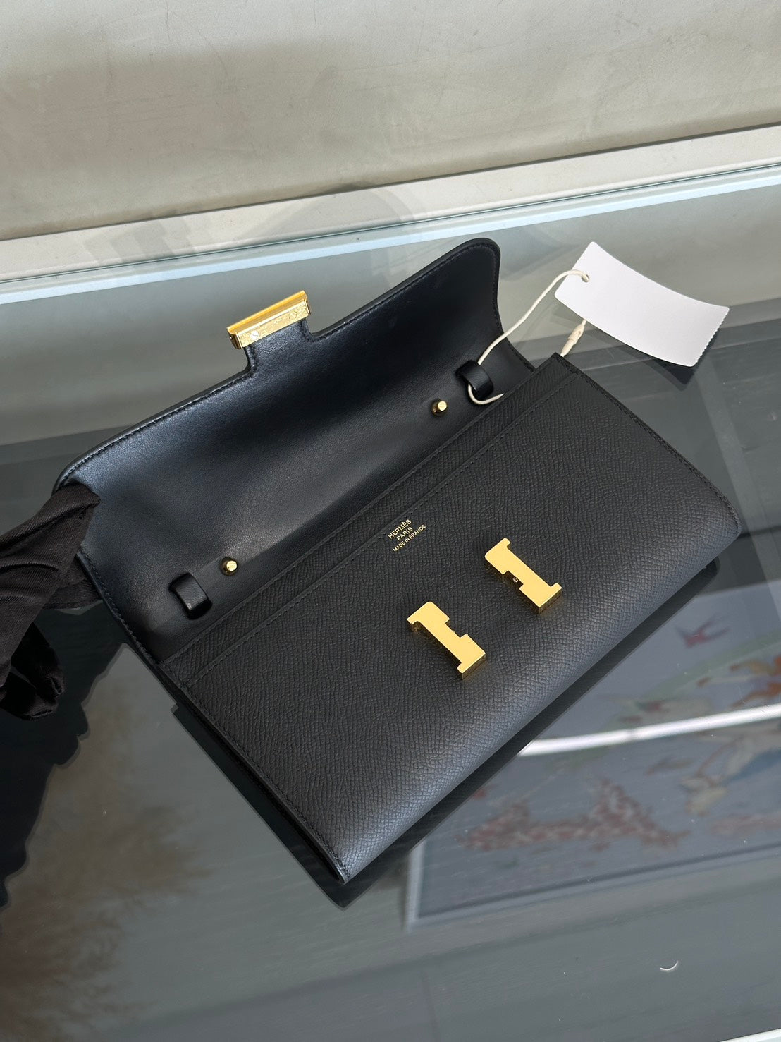 HERMES Constance To Go - Noir 89 黑金 B
