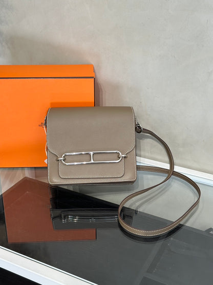 HERMES Mini Roulis - Etoupe 18 大象灰銀 Y