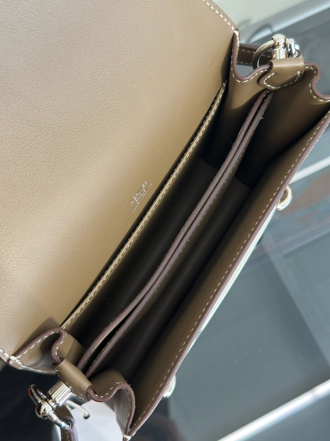 HERMES Mini Roulis - Etoupe 18 大象灰銀 Y