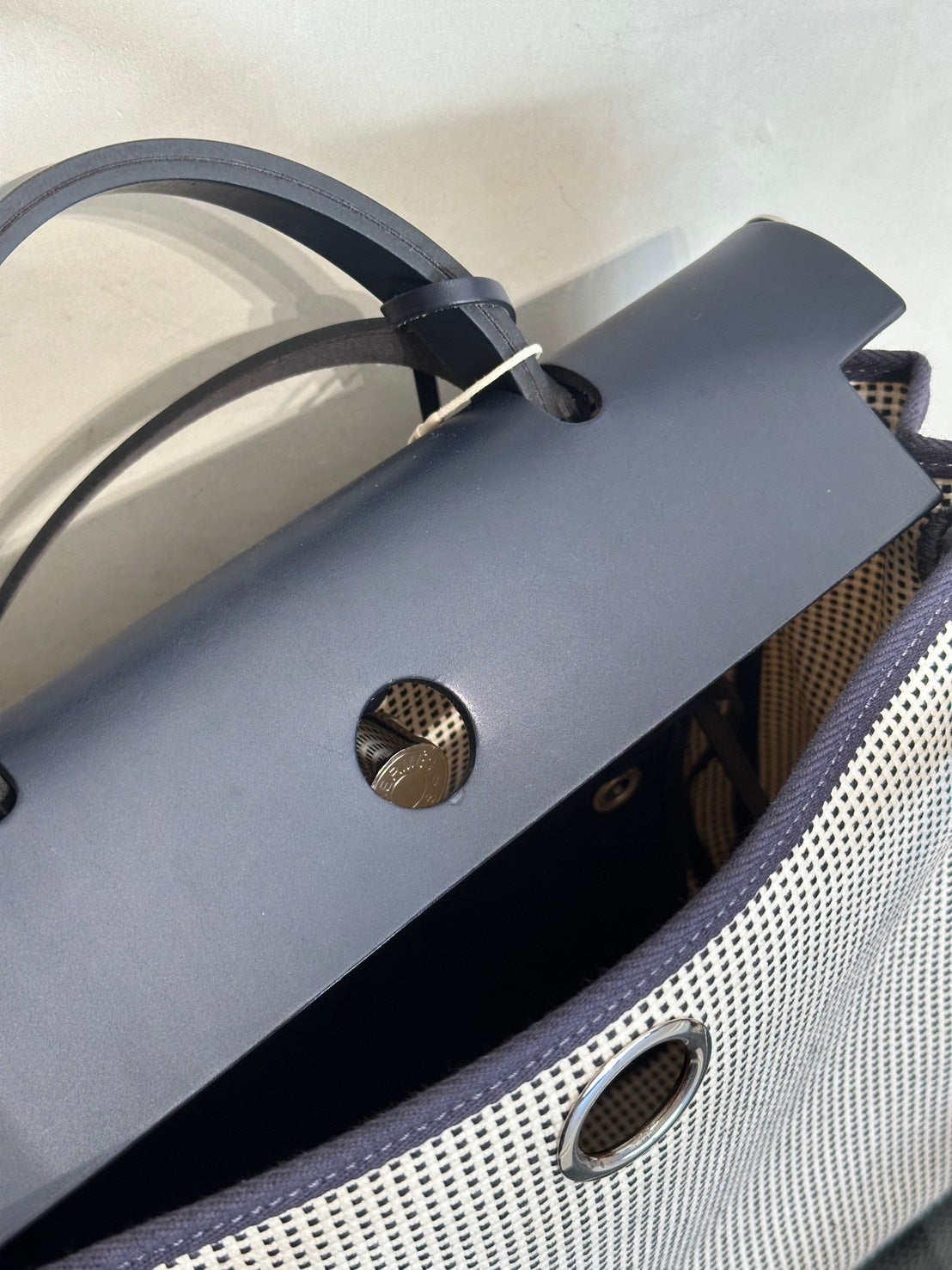 HERMES Herbag Zip 31 - 深藍 U