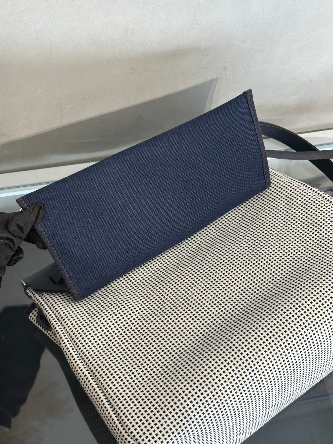 HERMES Herbag Zip 31 - 深藍 U