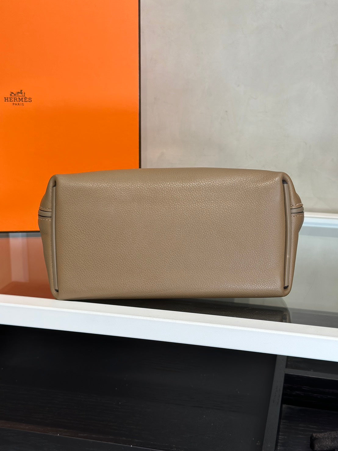 HERMES Mini 24/24 - Beige De Weimar D0 威瑪犬米金拚色 Z