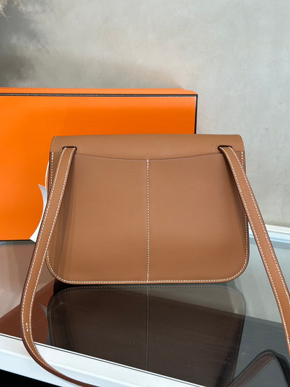 HERMES Halzan Mini - Gold 37 金棕金 K