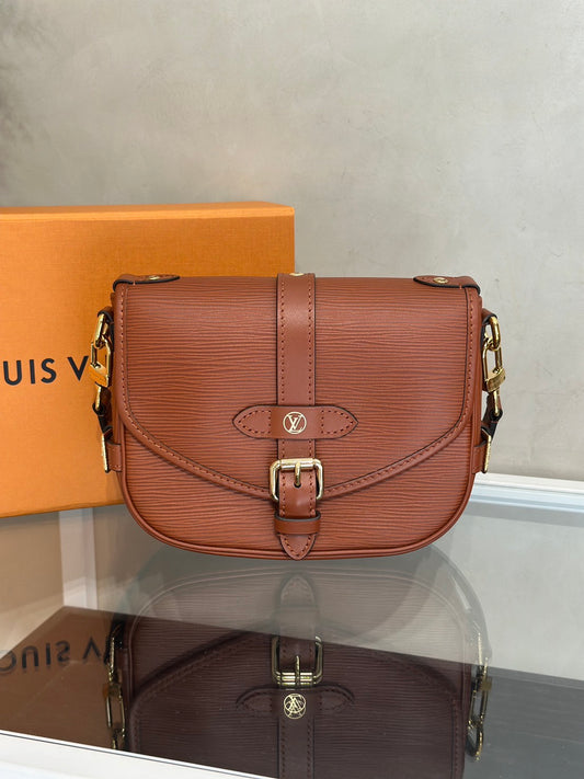 LOUIS VUITTON Saumur BB - 棕