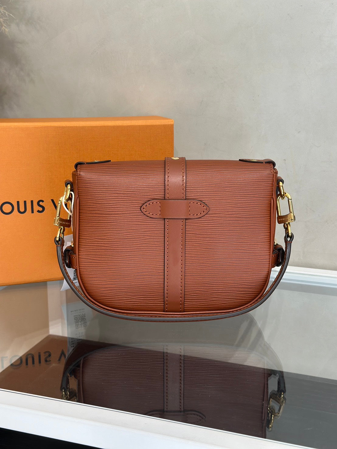 LOUIS VUITTON Saumur BB - 棕