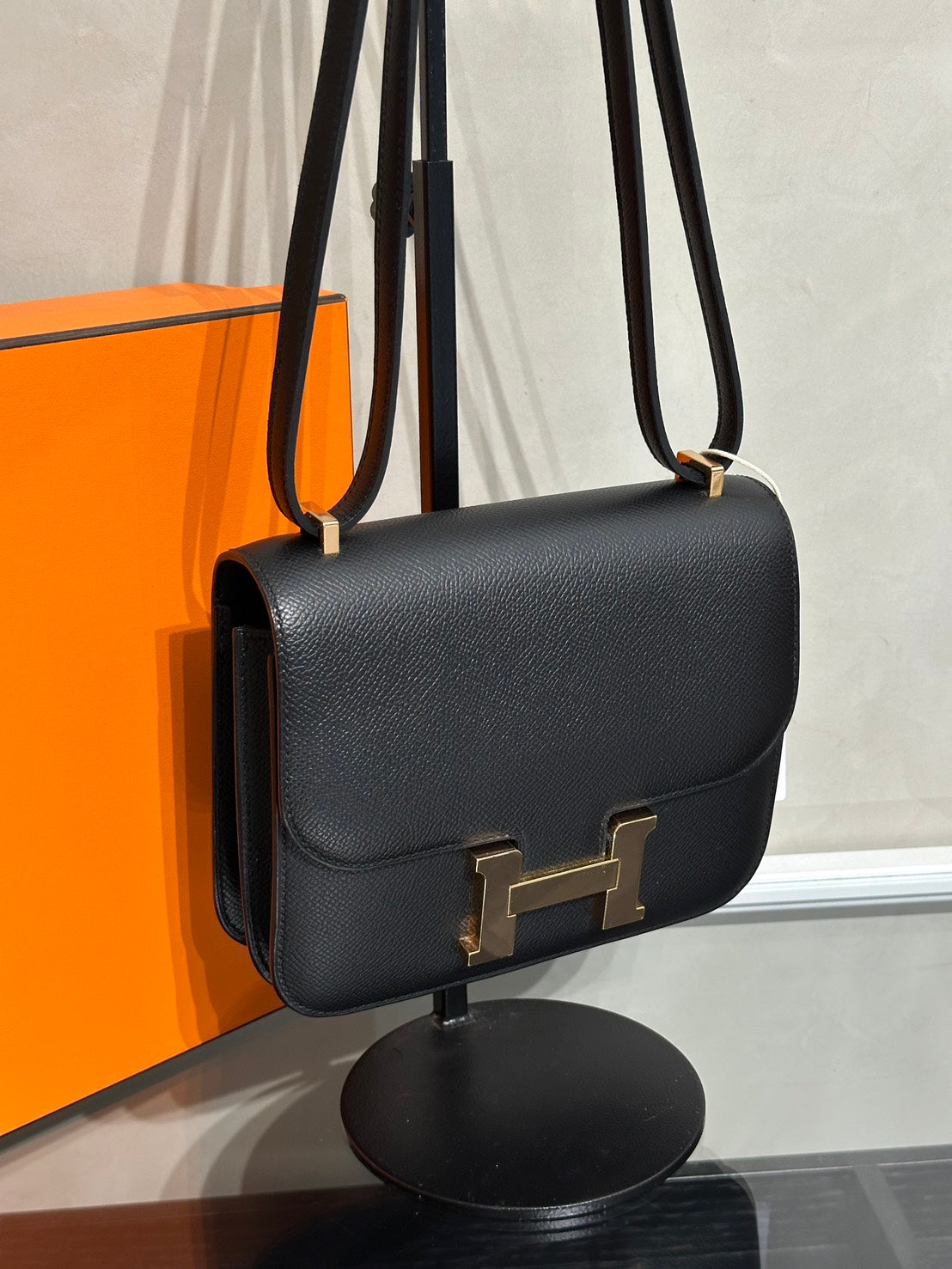 HERMES Mini Constance 19 - Noir 89 黑玫瑰金 C