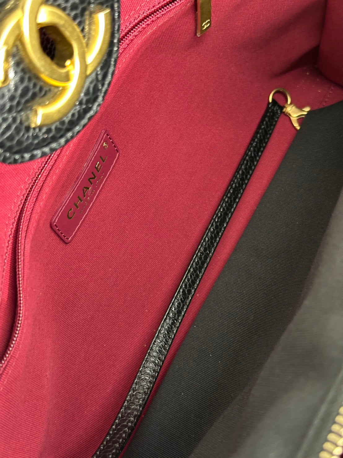 CHANEL 復古雙C保齡球包 - 黑金