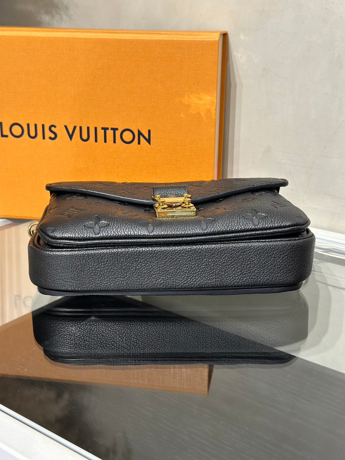 LOUIS VUITTON Pochette Metis East West郵差包 - 黑