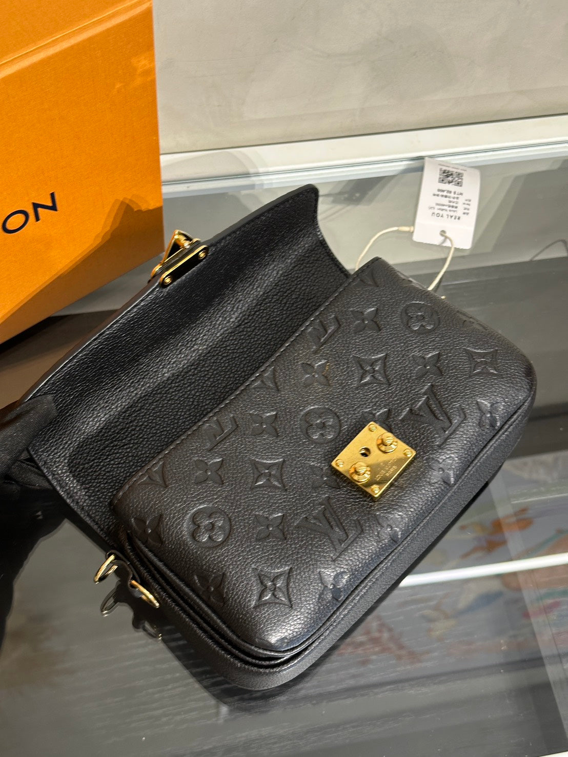 LOUIS VUITTON Pochette Metis East West郵差包 - 黑