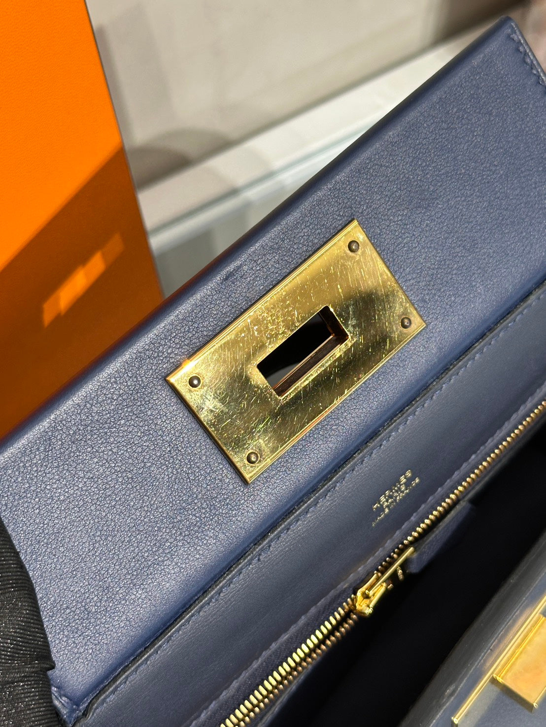 HERMES Mini 24/24 - Bleu Nuit 2Z 午夜藍金 Y