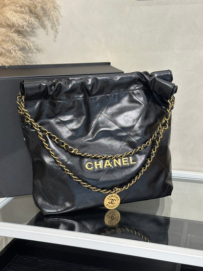 CHANEL 22 Bag - 小號黑金