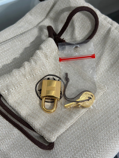 HERMES Picotin 18 - Craie 10 奶昔白金 G