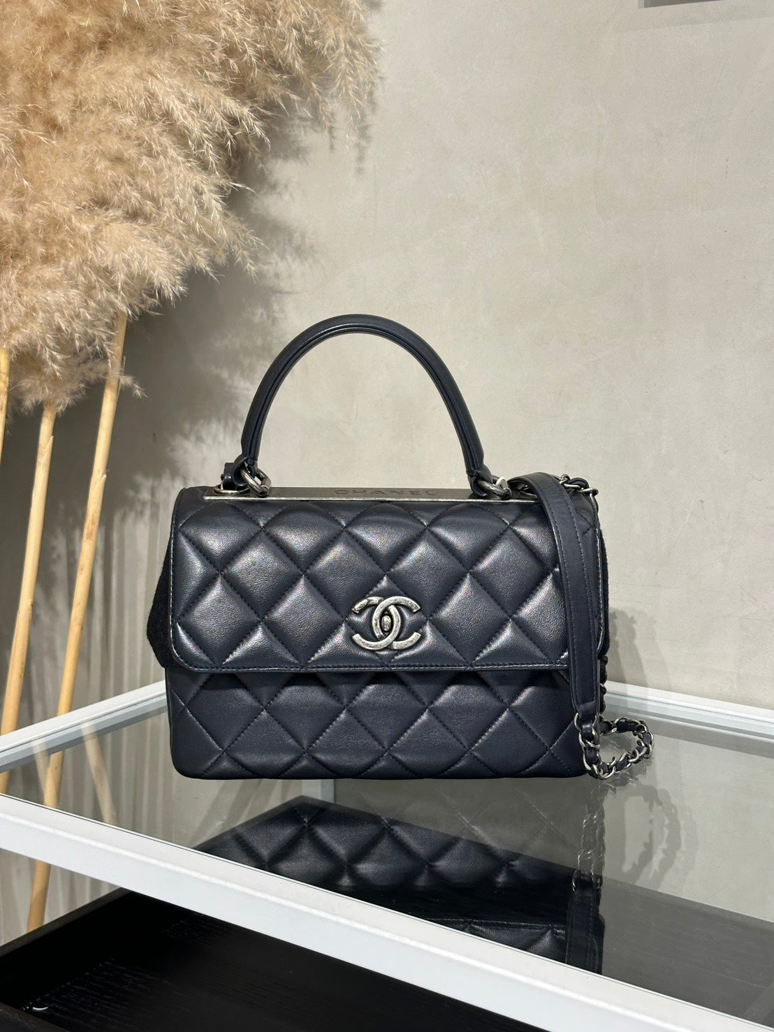CHANEL Trendy CC - 小號黑銀21開