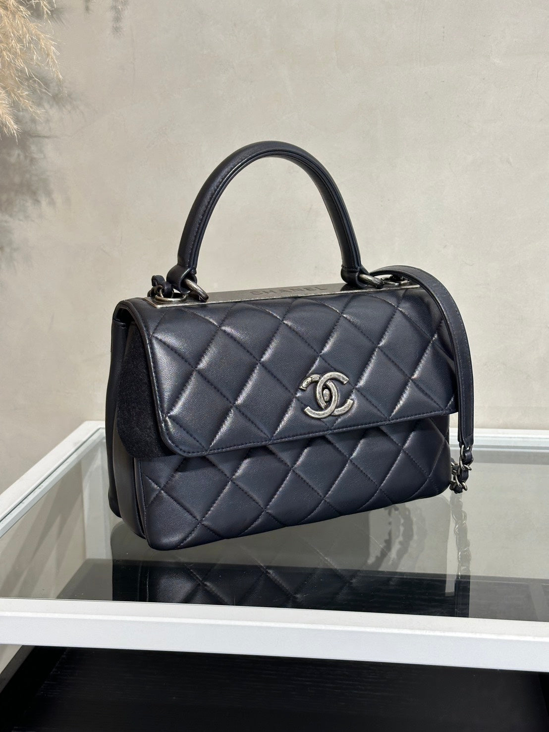 CHANEL Trendy CC - 小號黑銀21開