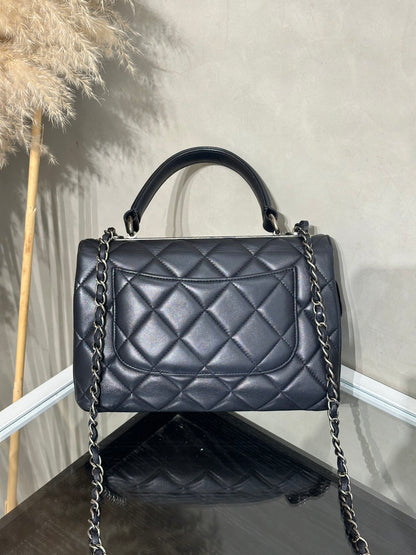 CHANEL Trendy CC - 小號黑銀21開