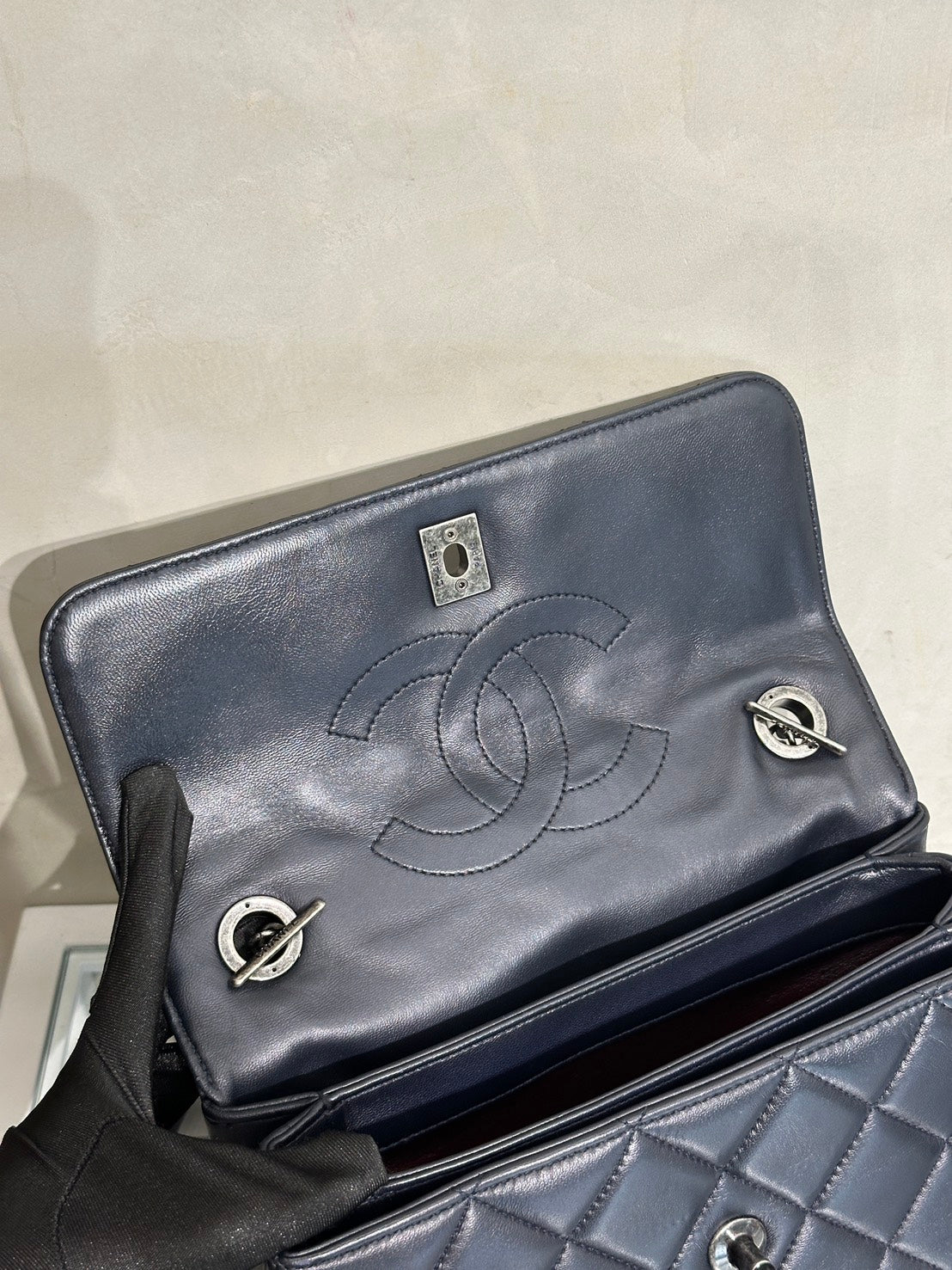 CHANEL Trendy CC - 小號黑銀21開