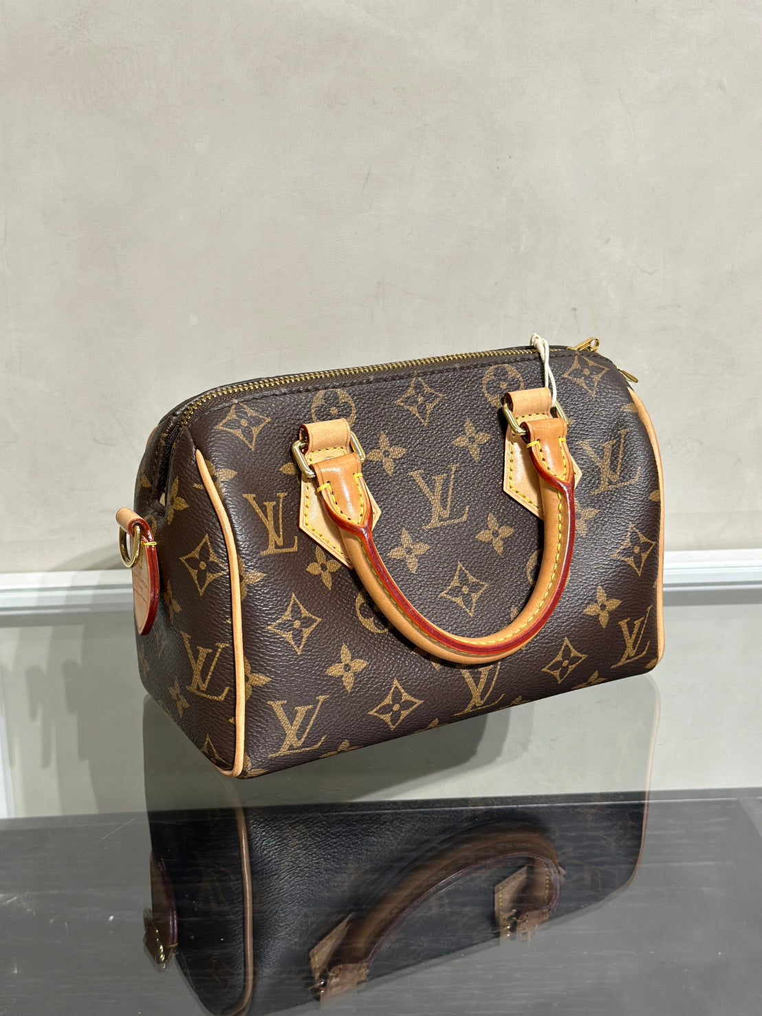 LOUIS VUITTON Speedy Bandouliere 20 - 黑邊背帶