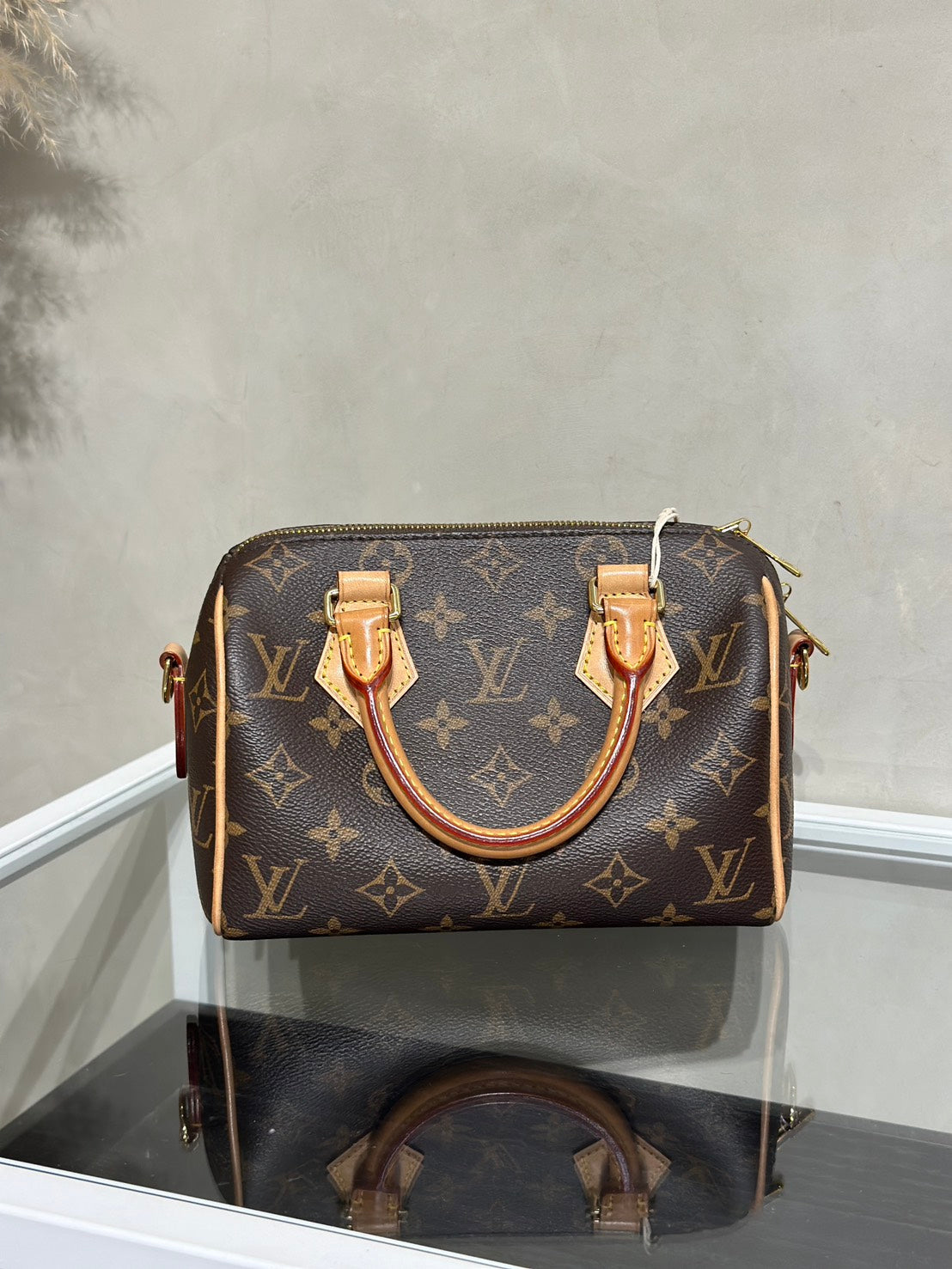 LOUIS VUITTON Speedy Bandouliere 20 - 黑邊背帶