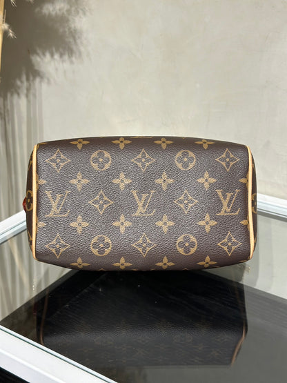 LOUIS VUITTON Speedy Bandouliere 20 - 黑邊背帶