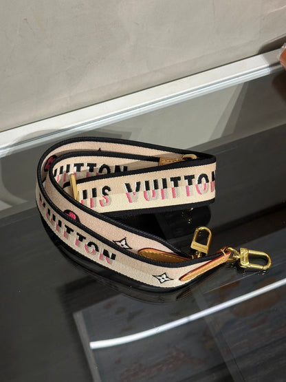 LOUIS VUITTON Speedy Bandouliere 20 - 黑邊背帶