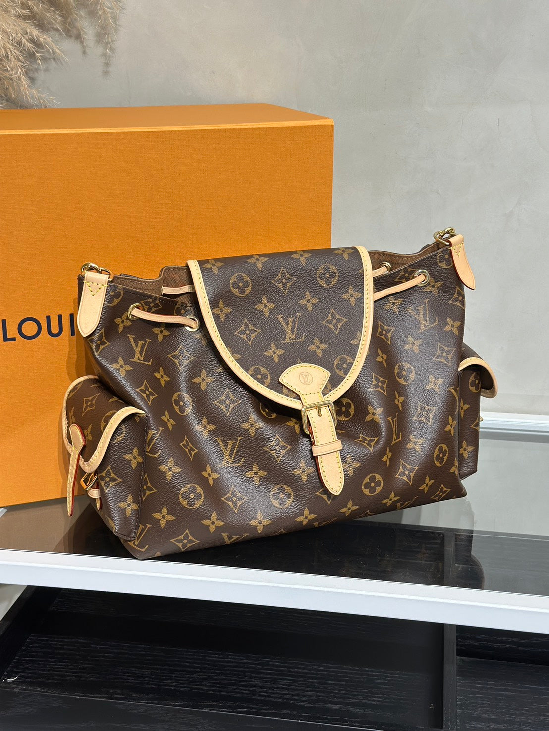 LOUIS VUITTON Odyssee束口單肩包 - MM